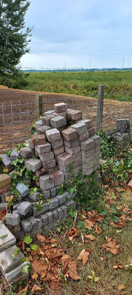 Partijtje stenen, Ophalen, Gebruikt, Beton, Terrastegels