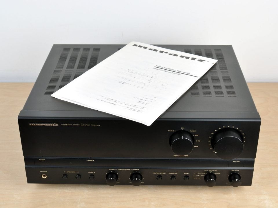 Marantz PM80 MkII Geïntegreerde Versterker, Audio, Tv en Foto, Ophalen, Gebruikt, 120 watt of meer, Marantz