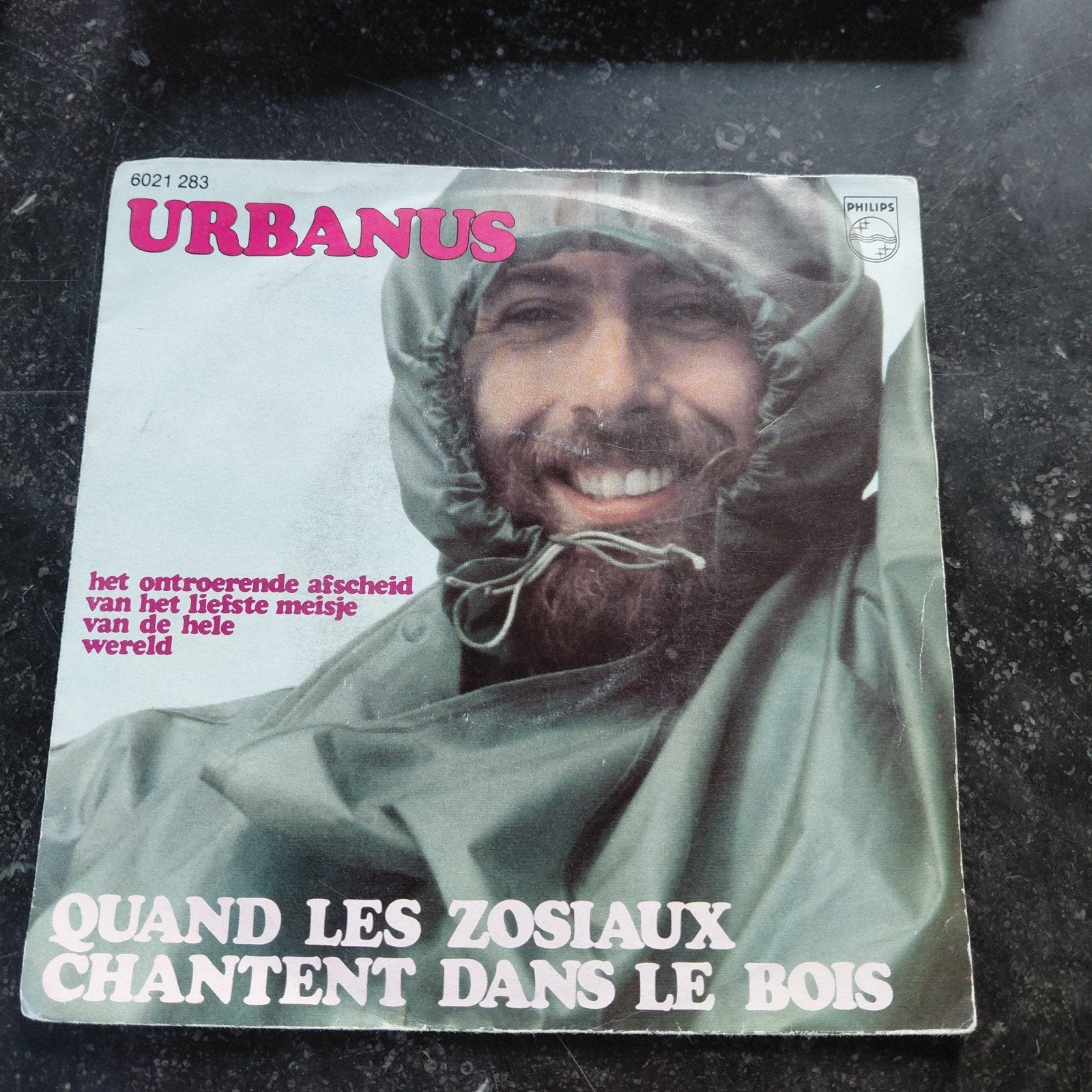 Urbanus - Het Ontroerende Afscheid / Quand Les Zosiaux, Cd's en Dvd's, Gebruikt, 7 inch, Ophalen of Verzenden, EP