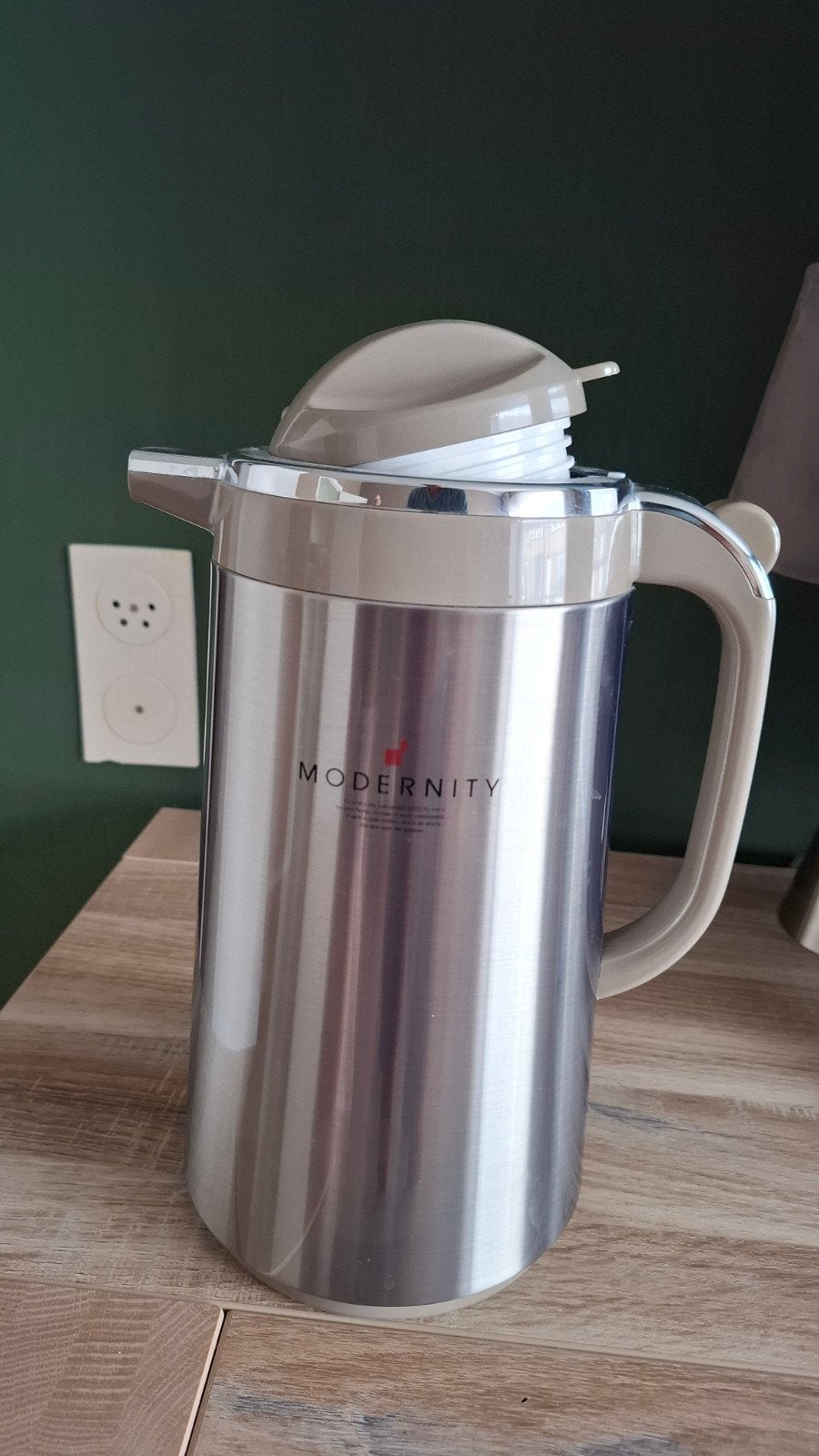 koffiekan, Ophalen