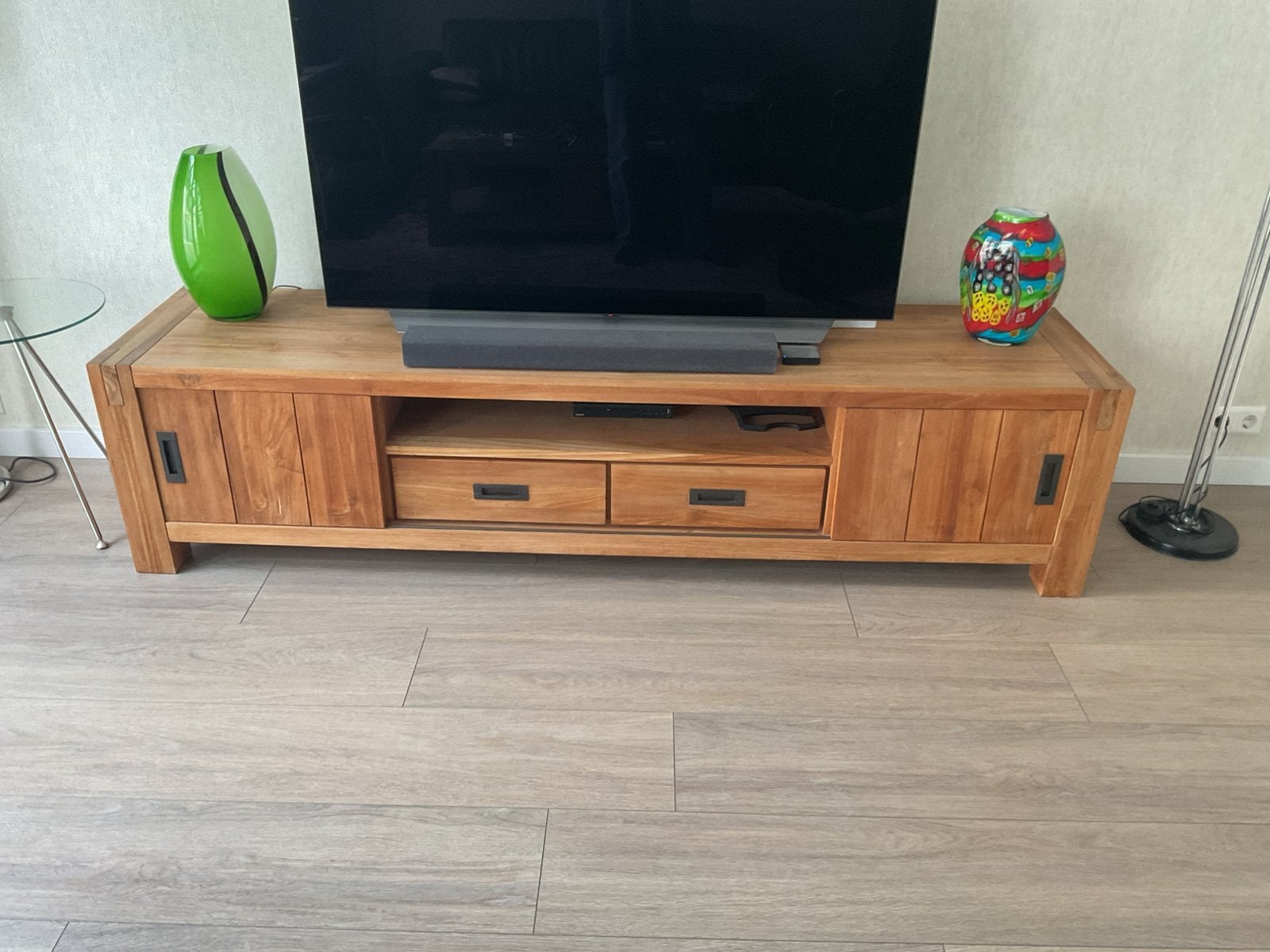 Tv kast, Ophalen, Zo goed als nieuw, 200 cm of meer, Minder dan 100 cm