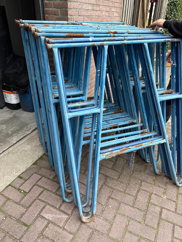 Schragen 130 hoogte, Ophalen, Gebruikt, Overige typen, Minder dan 2 meter