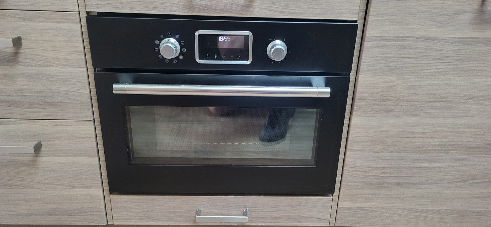 1 jaar oude Ikea Forneby hete lucht Combi-oven Magnetron, Ophalen, 45 tot 50 cm, Gebruikt, IKEA