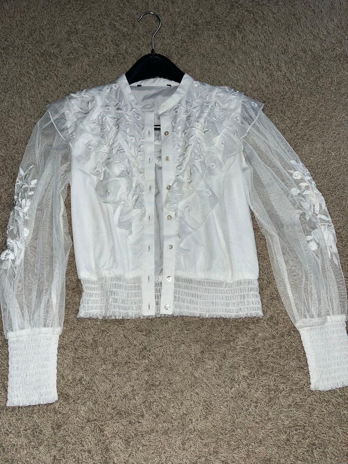 Nieuwe French Connection blouse XS, Ophalen of Verzenden, Nieuw, Maat 34 (XS) of kleiner, Wit