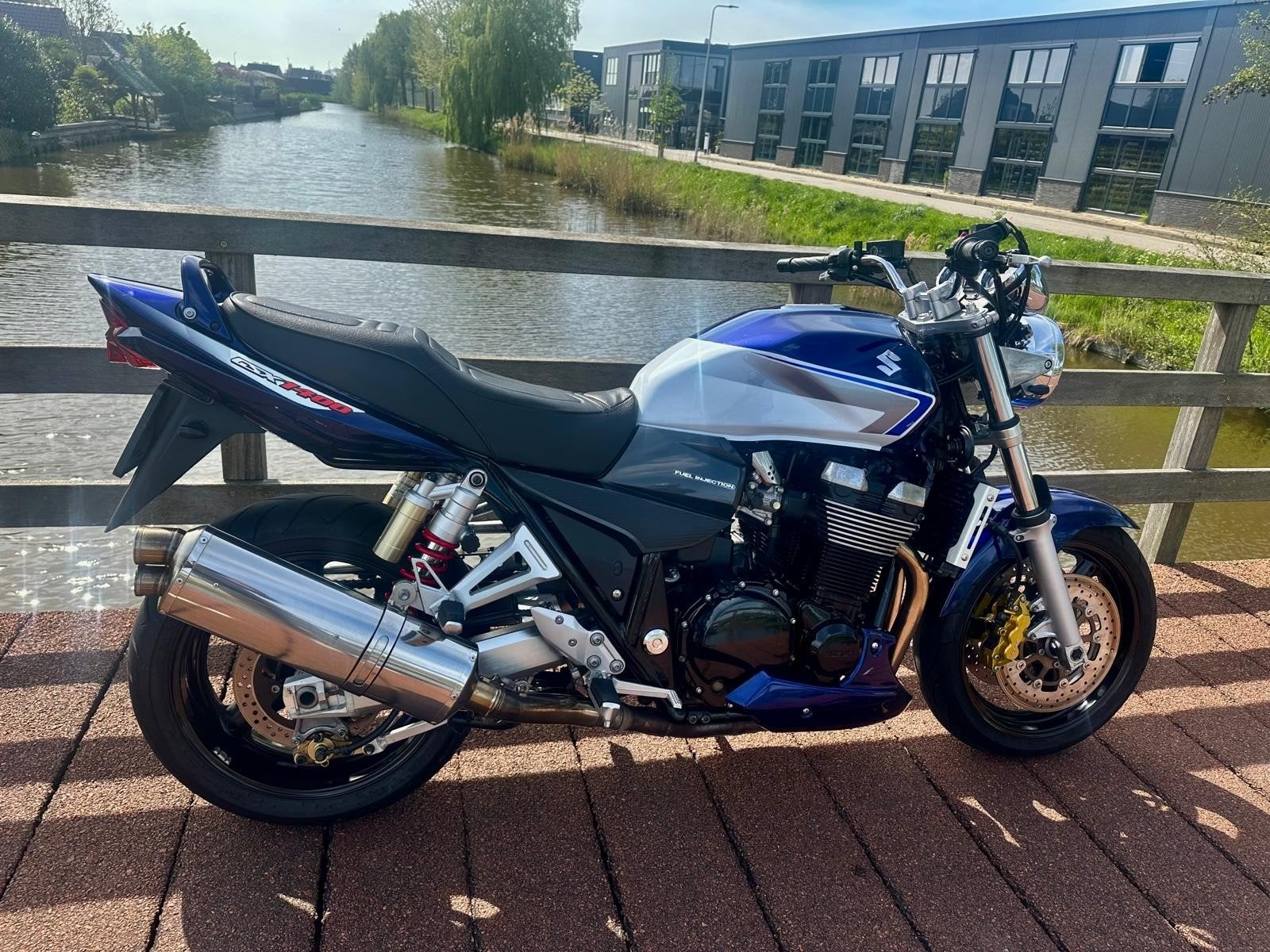 Suzuki GSX1400 zeer, zeer mooi motor gsx 1400, Occasion, 4 cilinders, Motorrijbewijs A, 1400 cc