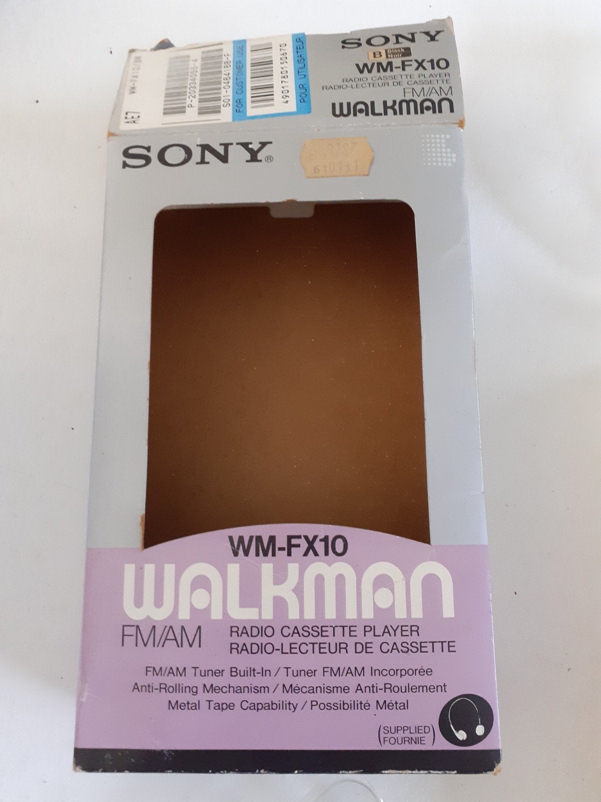 Sony Walkman WM-FX10 FM/AM Radio Cassette Speler, Ophalen of Verzenden, Walkman