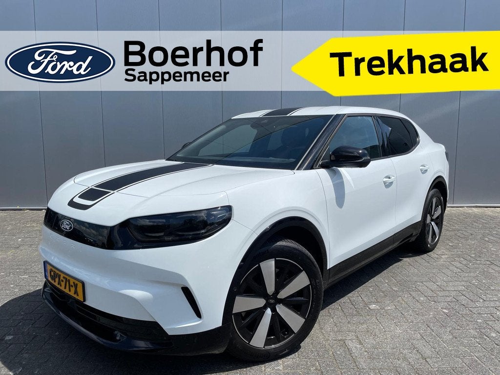 Ford Capri Extended Range RWD 77kWh | Elek. trekhaak | Stoel, Auto's, Ford, 12 maanden, Achterwielaandrijving, Leder en Stof, Wit