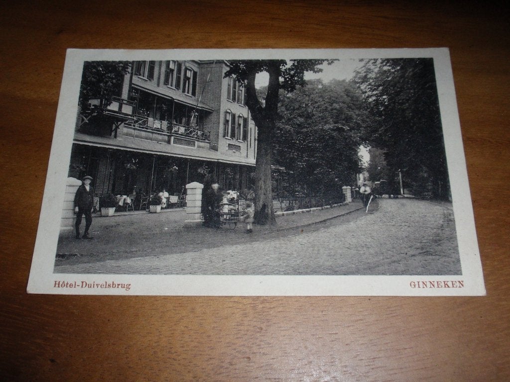 Hotel Duivelsbrug Ginneken Breda, Verzenden, Voor 1920, Ongelopen, Noord-Brabant