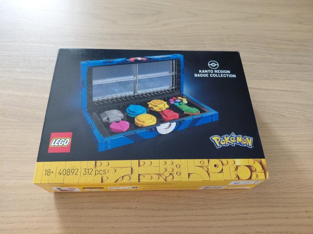 lego pokemon 40892 kanto region badge collection, Lego, Nieuw, Ophalen of Verzenden, Complete set