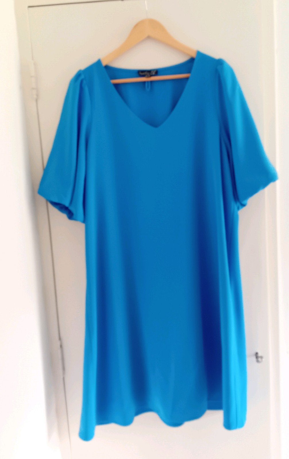 Smashed Lemon jurk kobaltblauw 42, Kleding | Dames, Jurken, Blauw, Maat 42/44 (L), Ophalen of Verzenden, Zo goed als nieuw