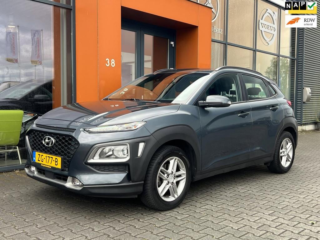 Hyundai Kona 1.0 T-GDI|Navi|Carplay|Cruise|Camera|Climate, Voorwielaandrijving, Gebruikt, Origineel Nederlands, Handgeschakeld