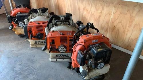 bladblazer stihl br 600 400 en br 420lopende machine, Ophalen of Verzenden, Gebruikt, Elektrisch