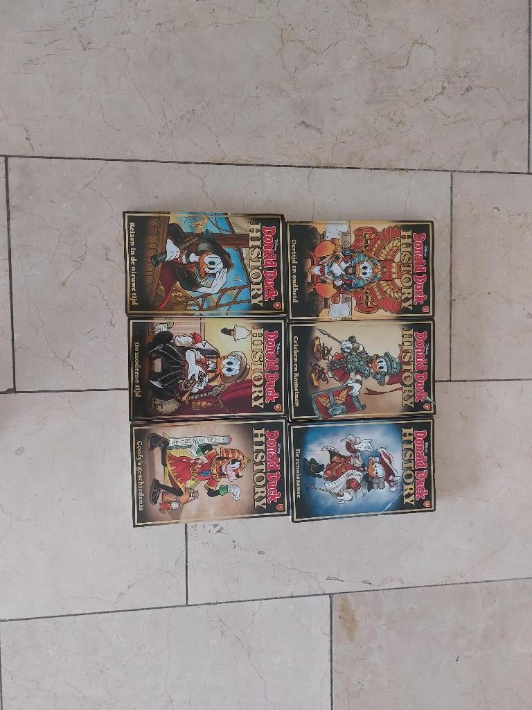 6 x Donald Duck History pockets, Boeken, Stripboeken, Zo goed als nieuw, Eén stripboek, Ophalen of Verzenden