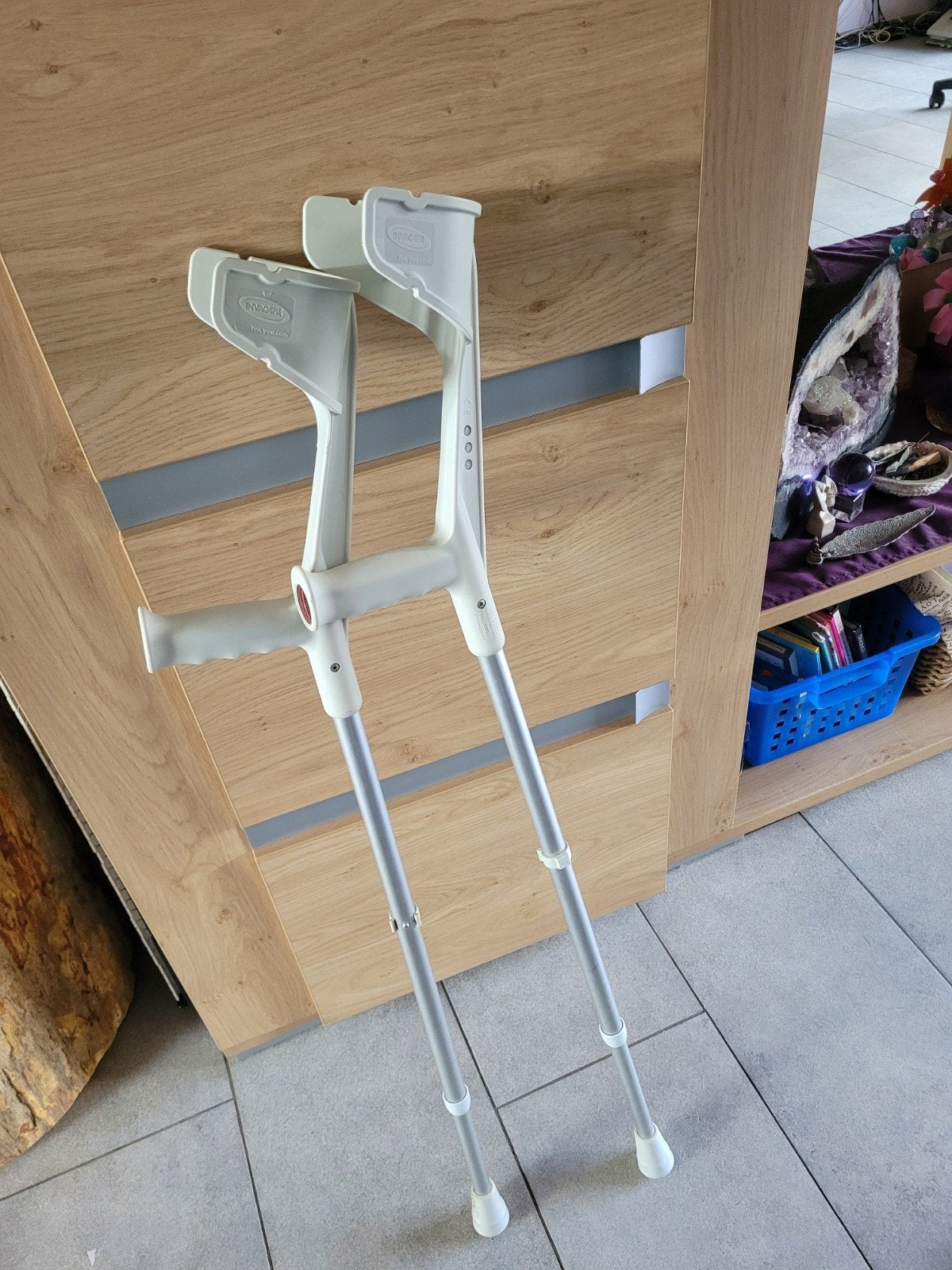 Invacare elleboog krukken, Ophalen of Verzenden