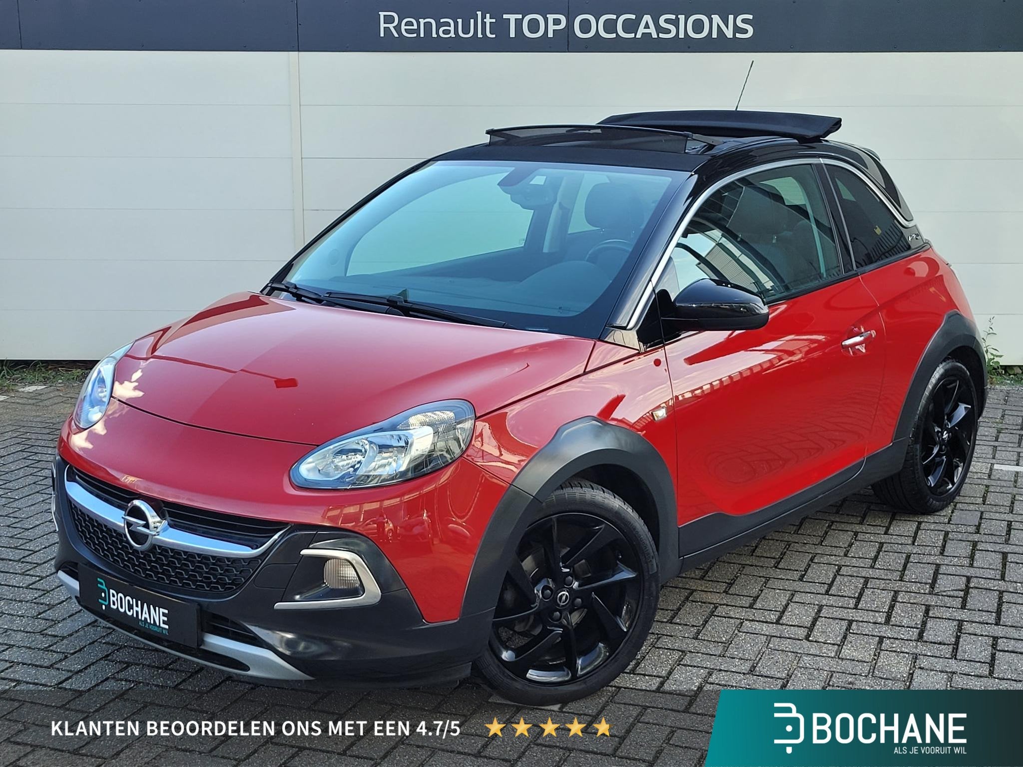 Opel ADAM 1.0 Turbo Rocks | Elektrisch Vouwdak | Navigatie |, ADAM, 1041 kg, Met garantie (alle), 4 stoelen