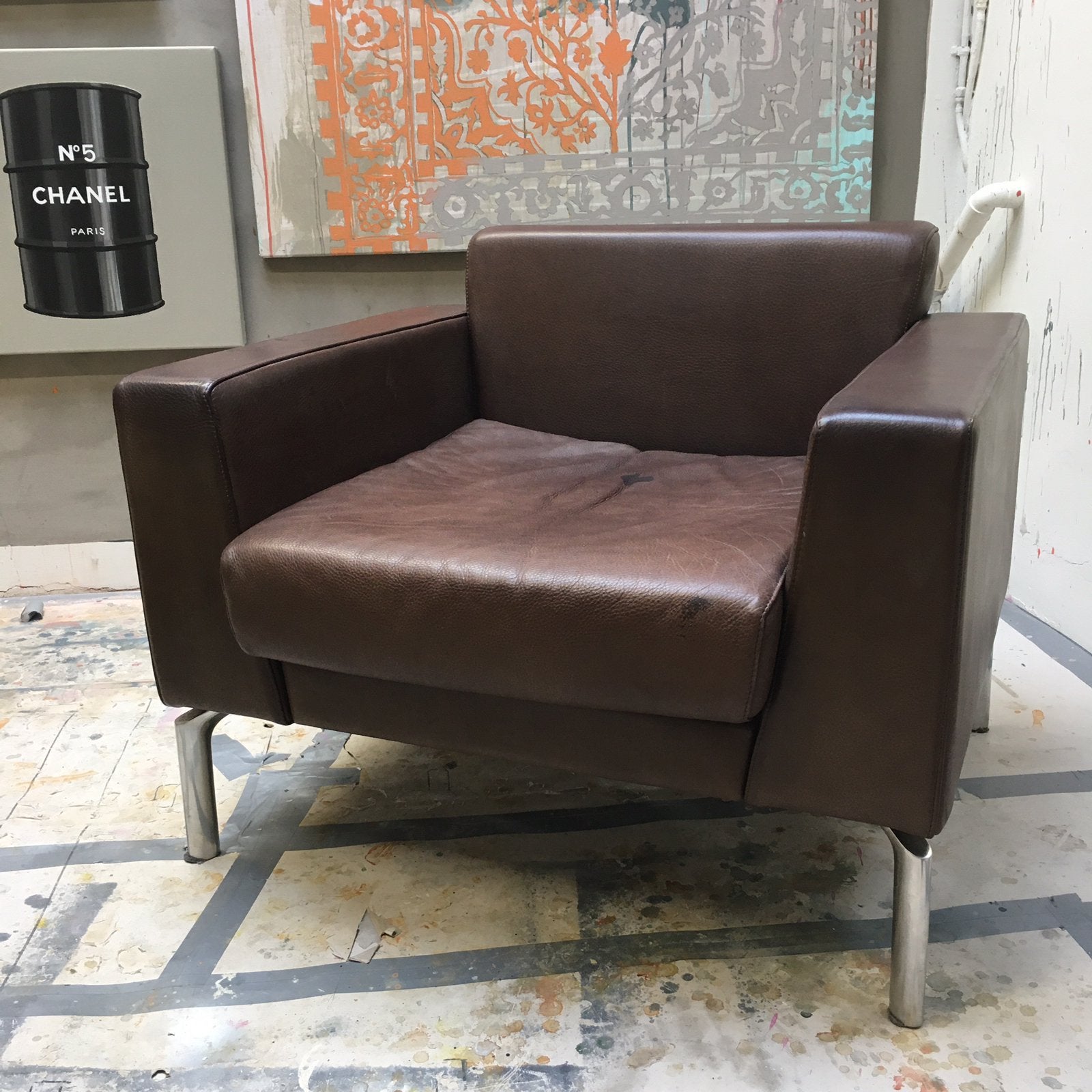 Boss Design fauteuil, Ophalen, Zo goed als nieuw, 75 tot 100 cm, Modern, klassiek