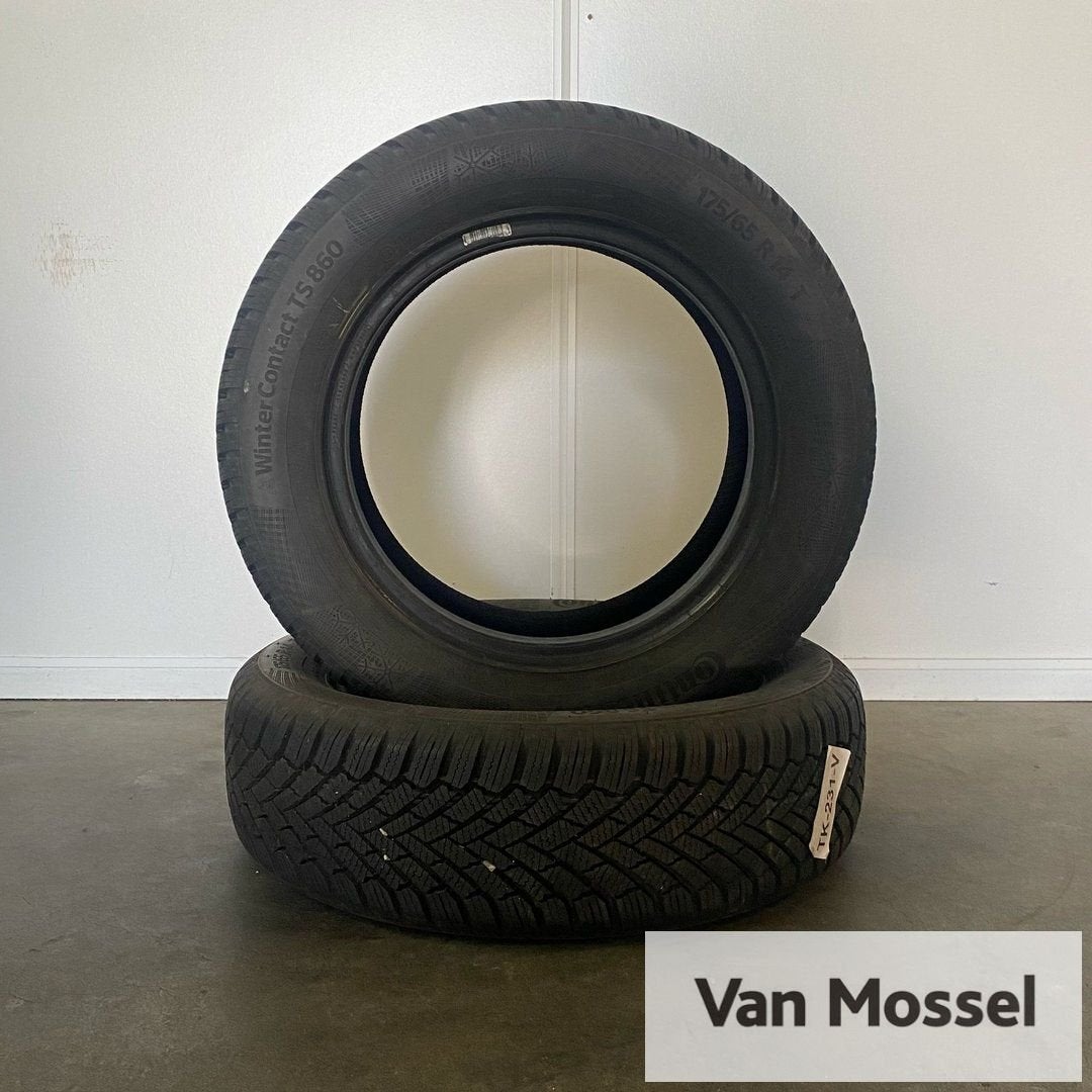 Continental WinterContact TS860 175/65/R14 82T, 14 inch, Gebruikt, -, 175 mm