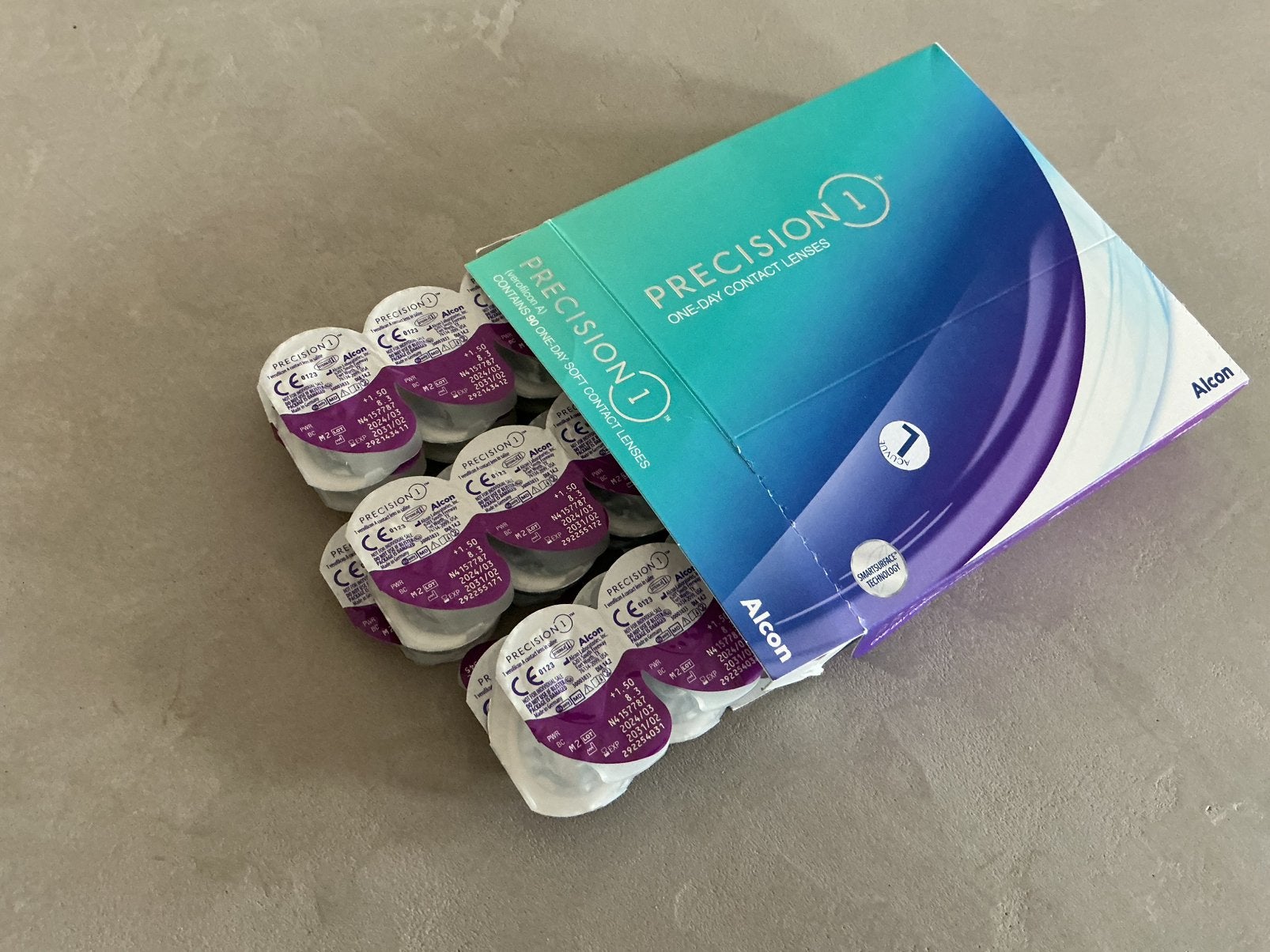 Contactlenzen  +1,5 Precision, Sieraden, Tassen en Uiterlijk, Zonnebrillen en Brillen | Dames, Verzenden, Zo goed als nieuw, Overige merken