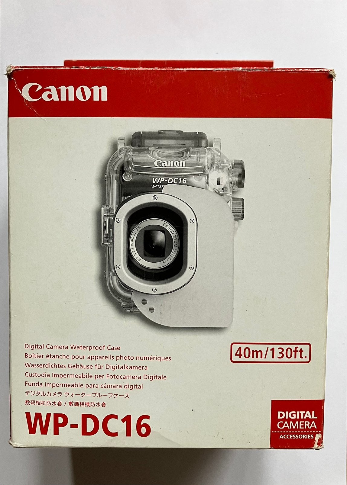 Canon Powershot A720 IS + WP-DC16 onderwater behuizing, Ophalen, Gebruikt, Canon