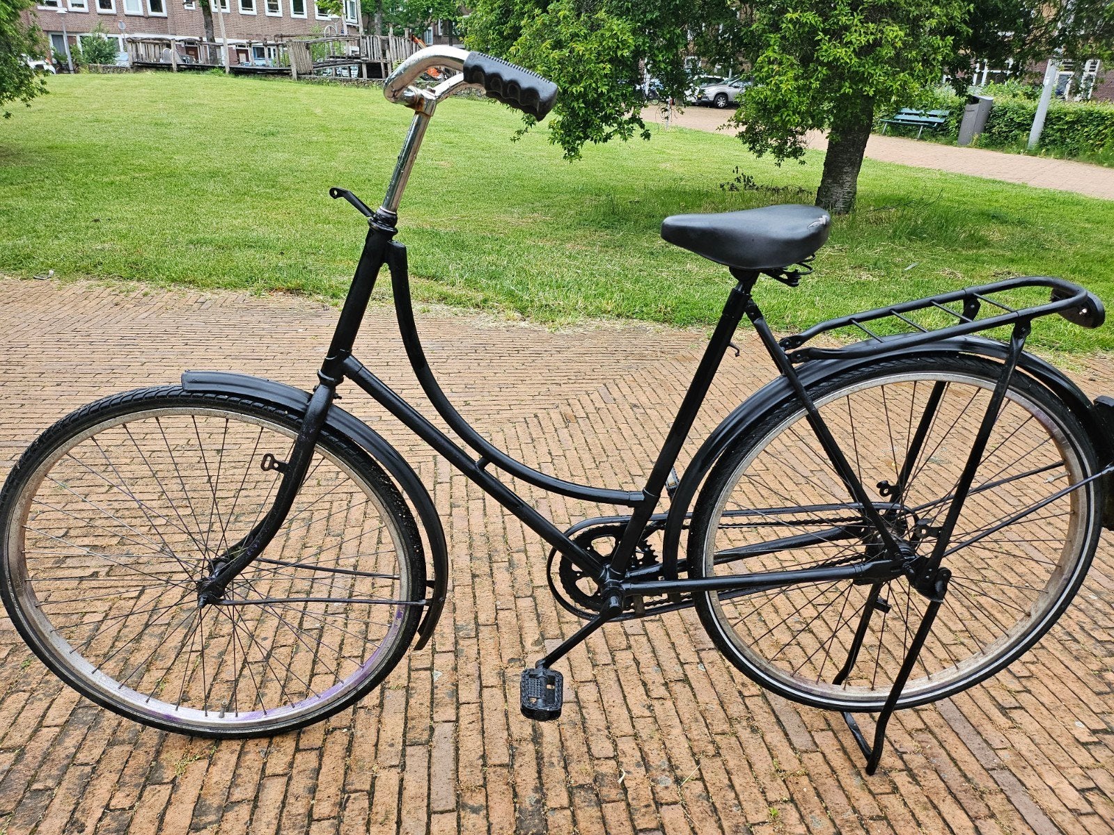 Stad damesfiets 28inch, 56 cm of meer, Ophalen of Verzenden, Zo goed als nieuw