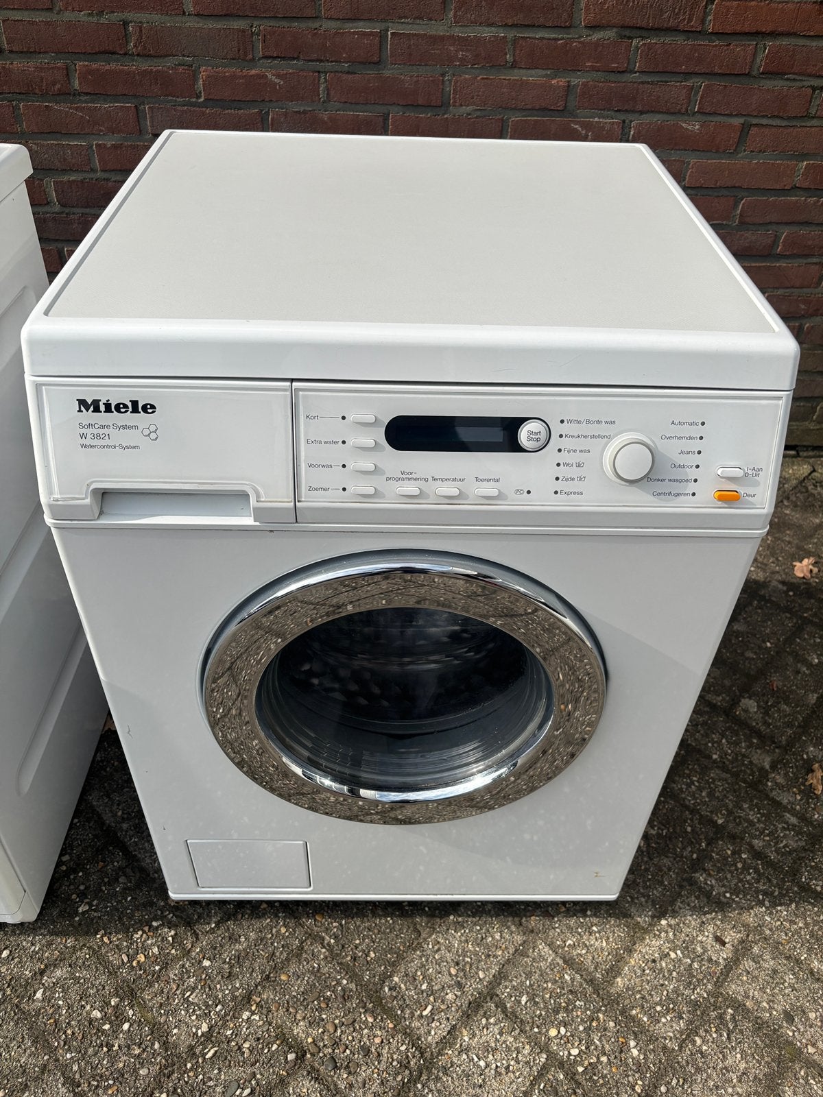 Foto 3 van Setje Miele wasmachine W3821 / Warmtepompdroger T8827WP 7kg