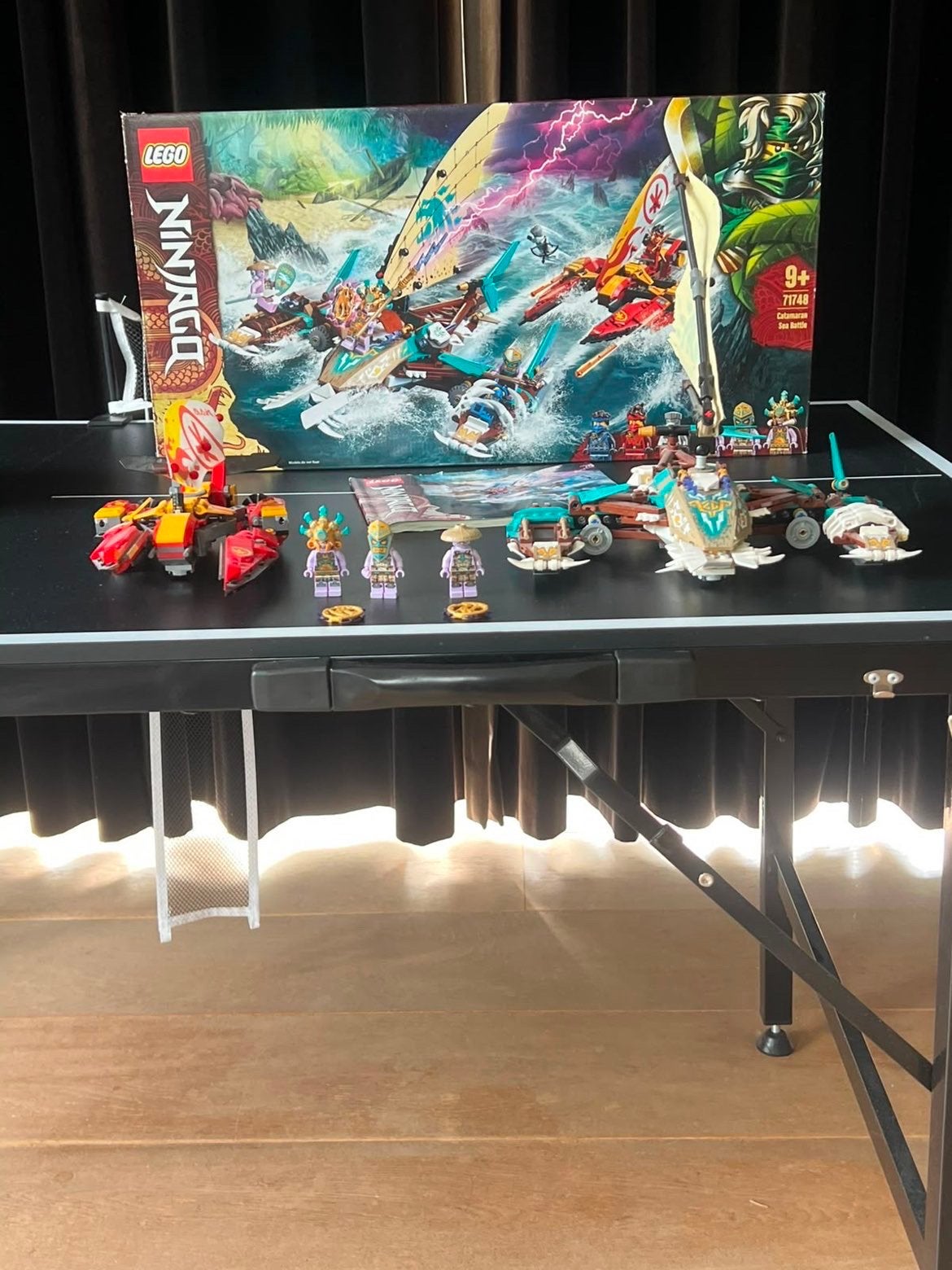 LEGO NINJAGO catamaran Zeeslag 71748, Kinderen en Baby's, Speelgoed | Duplo en Lego, Gebruikt, Lego, Ophalen of Verzenden, Compleet