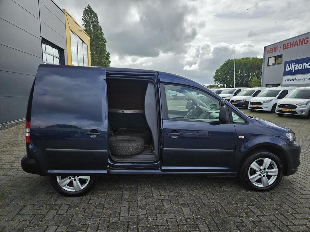 Volkswagen Caddy 1.6 TDI Airco Automaat Marge Trekh Apk-2027, Auto's, Bestelauto's, Automaat, Euro 5, Gebruikt, 4 cilinders