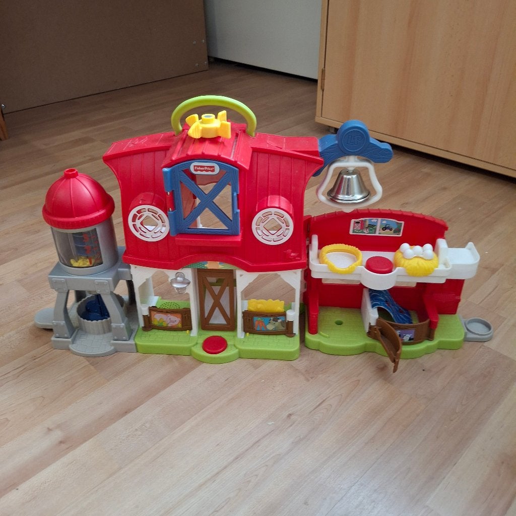 Speelgoed Boerderij met Geluid en Scharnierend Deel, Ophalen, Zo goed als nieuw, Kunststof