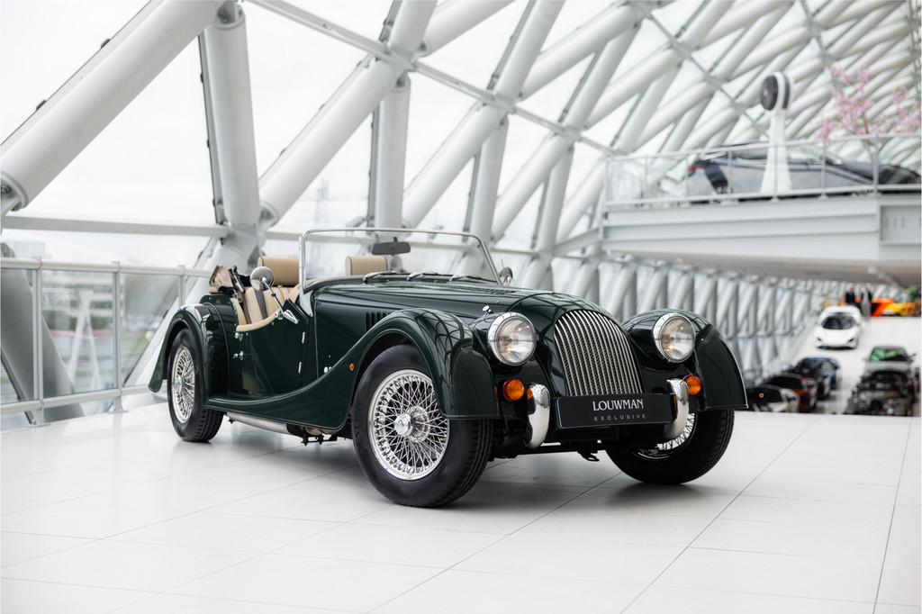Morgan 4/4 1.6i | Bagagerek | Brooklands Green | (bj 2015), Auto's, Achterwielaandrijving, Gebruikt, 4 cilinders, Cabriolet