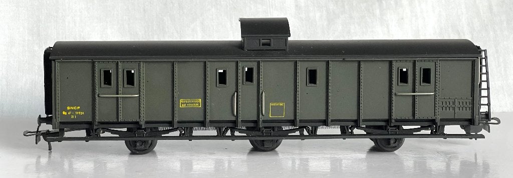 MMM-GR: Bagagerijtuig van de SNCF, Overige merken, Gelijkstroom, Wagon, Ophalen of Verzenden