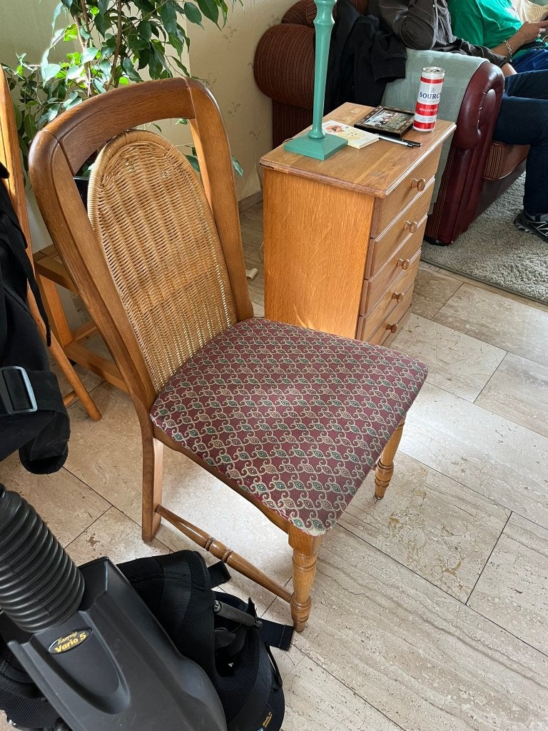 Stoelen set, Ophalen, Bruin, Zo goed als nieuw, Vier
