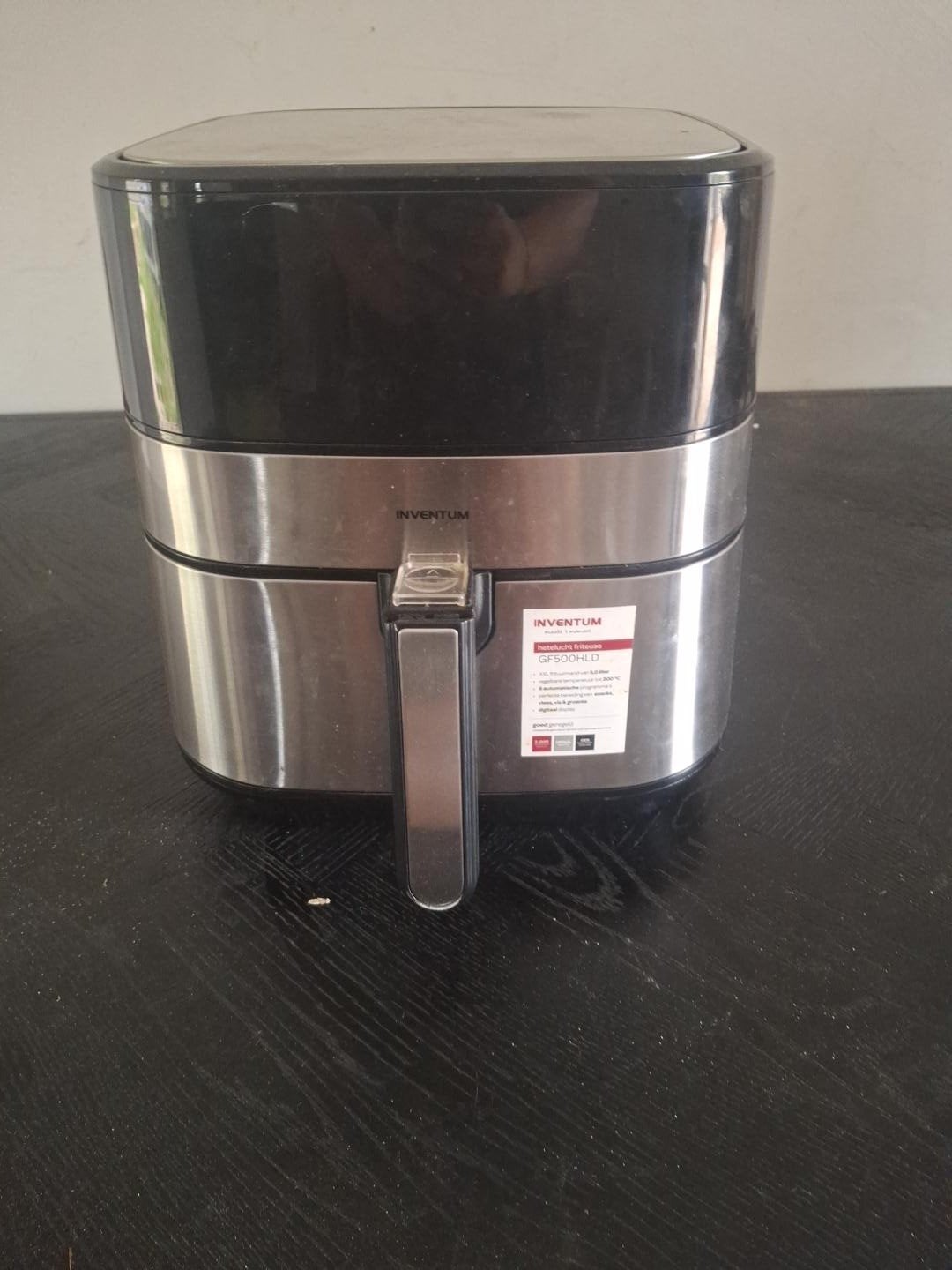 Inventum Airfryer GF500HLD - Zo goed als nieuw, Ophalen of Verzenden, Zo goed als nieuw, Airfryer, 1000 t/m 1499 gram