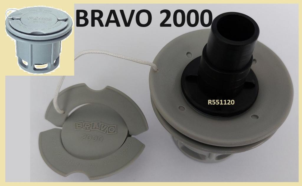 41041 Bravo 2000 luchtventiel zwart voor rubberboten. € 7,95, Watersport en Boten, Ophalen of Verzenden, Nieuw, Overige typen