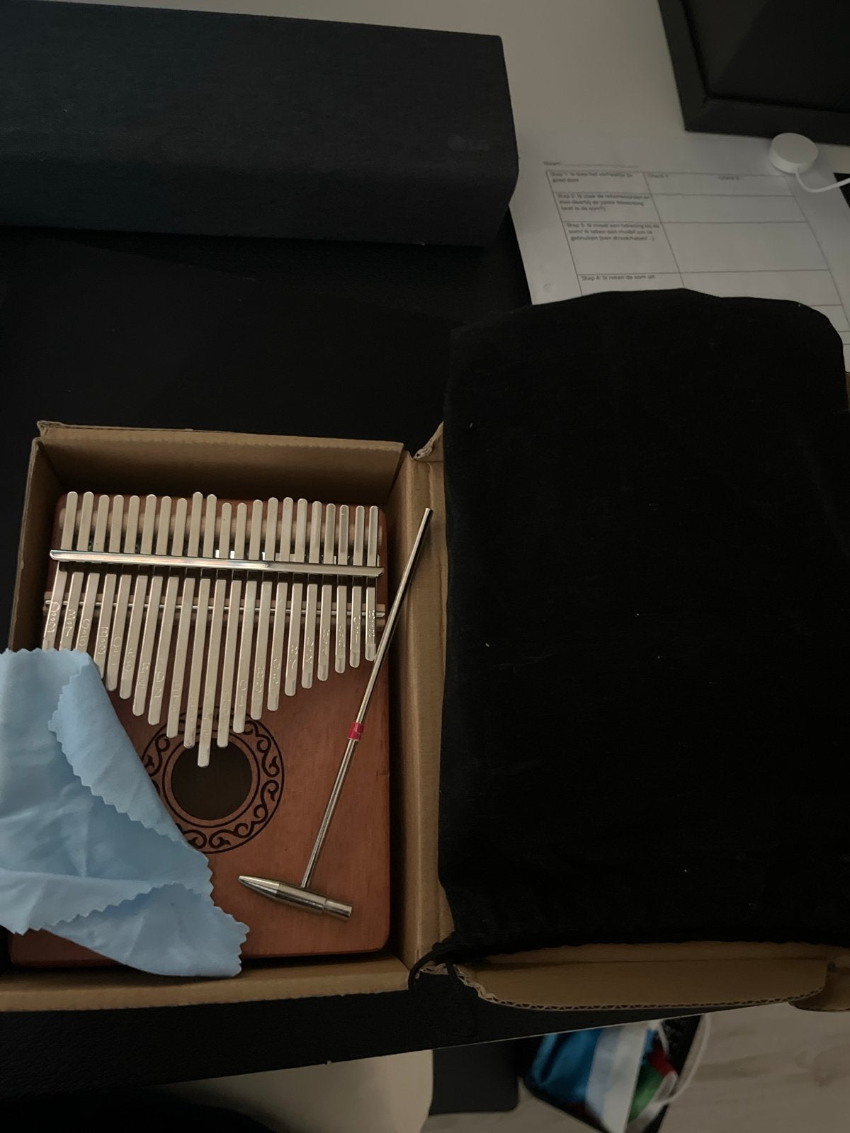 Kalimba - Nieuwstaat, nooit gebruikt, Ophalen, Zo goed als nieuw