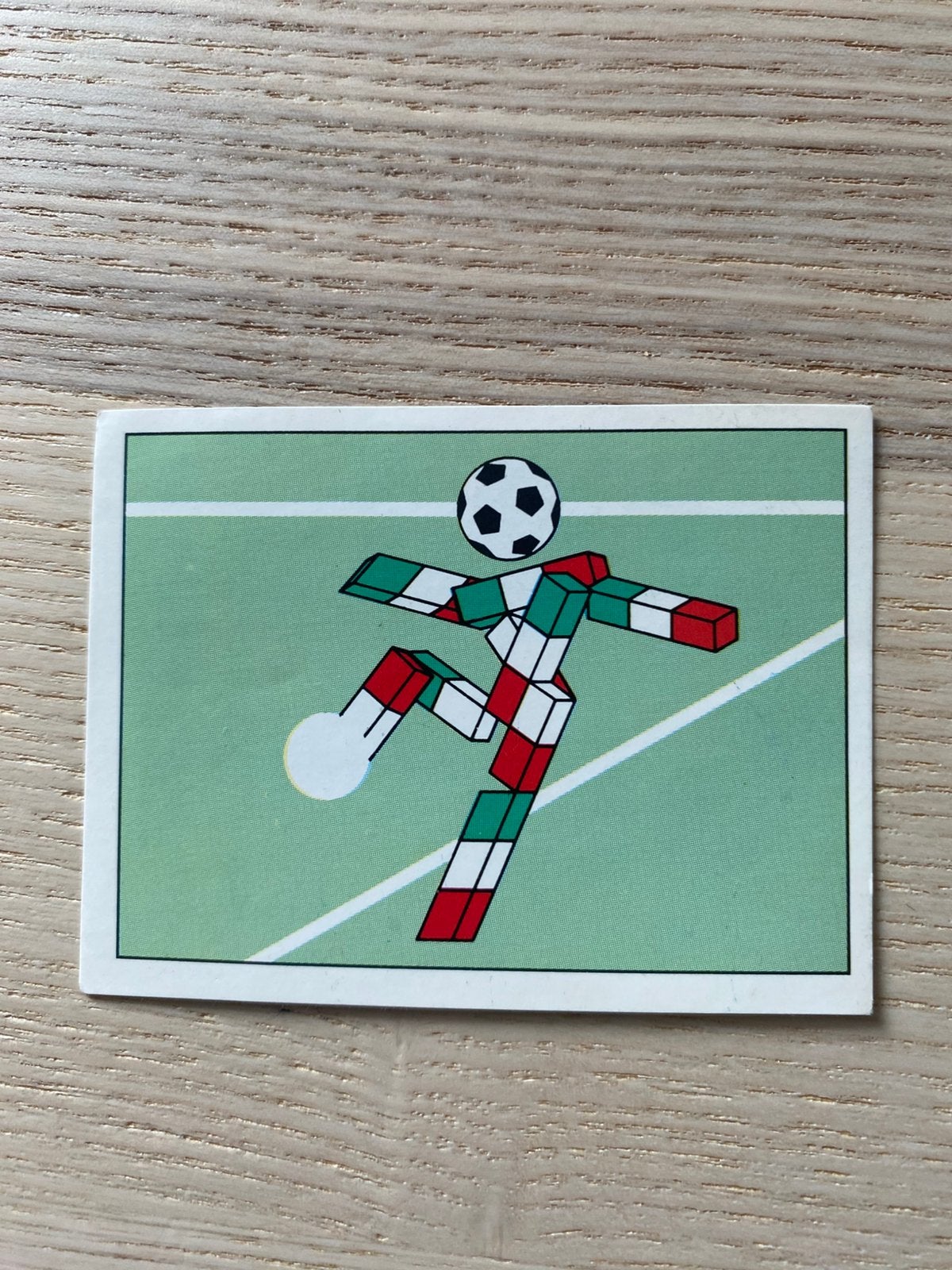 Panini wk 1990 mascotte, Verzenden, Nieuw, Sticker
