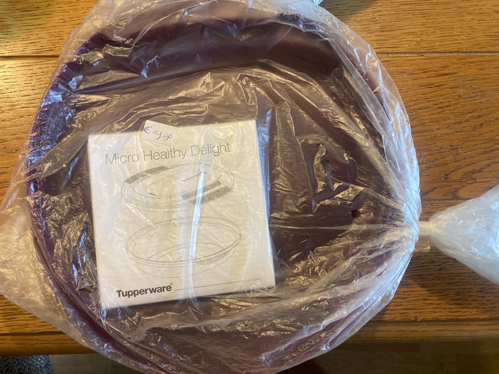 Magnetron schalen Tupperware, Schaal, Paars, Nieuw, Ophalen of Verzenden