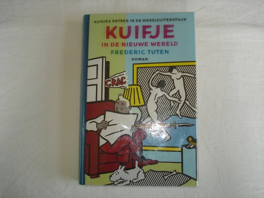 Kuifje in de Nieuwe Wereld F. Tuten 1994 Roy Lichtenstein, Boeken, Nieuw, Ophalen of Verzenden, Frederic Tuten, Nederland