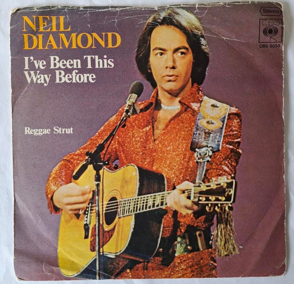 Neil Diamond         I've been this way before, Gebruikt, 7 inch, Single, Ophalen of Verzenden