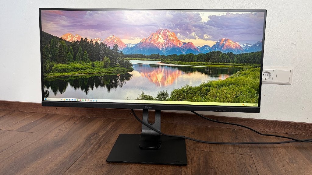 Ilyama Prolite XUB3493WQSU, Computers en Software, Monitoren, Ophalen, Ilyama, In hoogte verstelbaar, Zo goed als nieuw