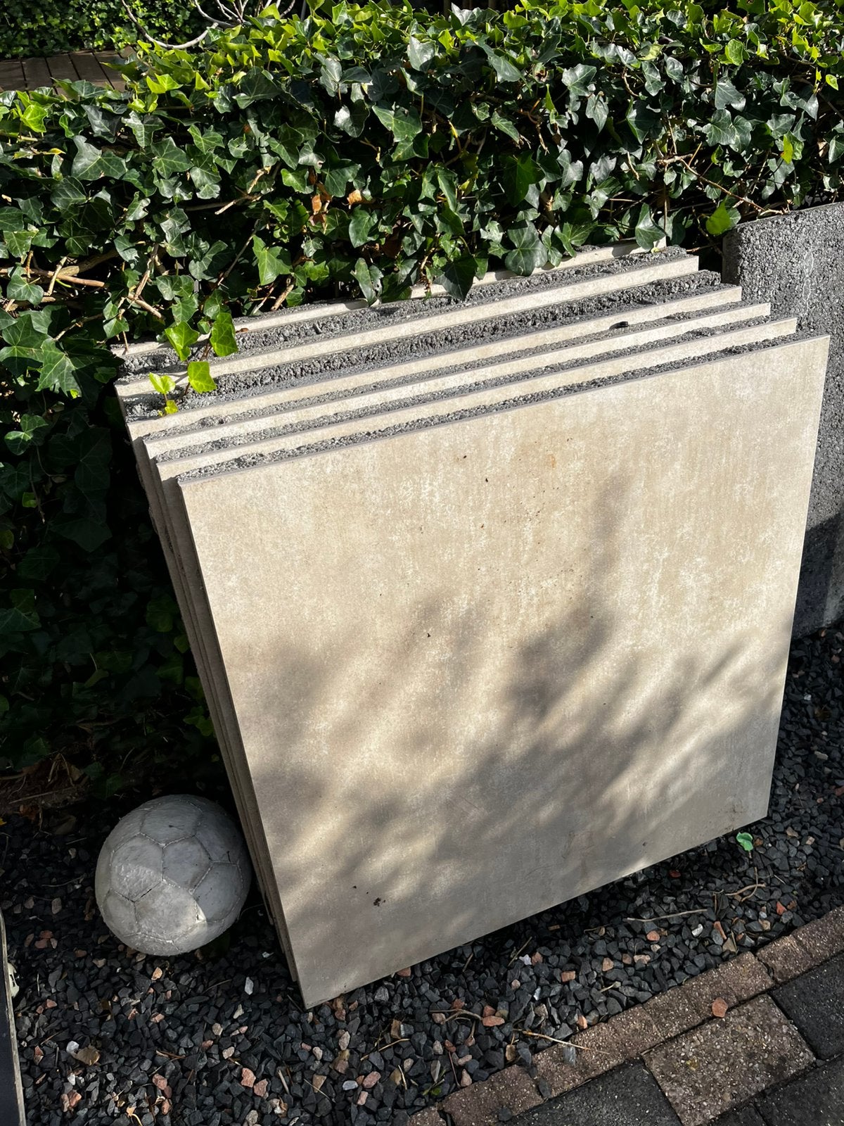 Keramische tegels, Tuin en Terras, Ophalen, Zo goed als nieuw, Keramiek, Terrastegels