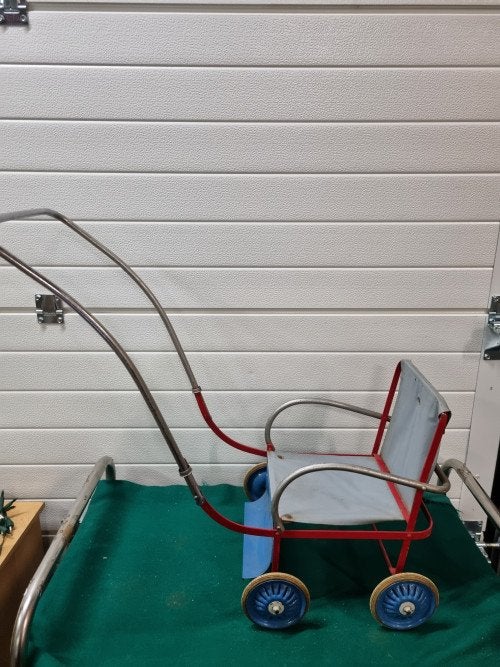 poppen kinder wagen 1950, Ophalen of Verzenden, 'T Olde Gre-j, Info@toldegrej.nl, Endepoelstraat 20f Didam