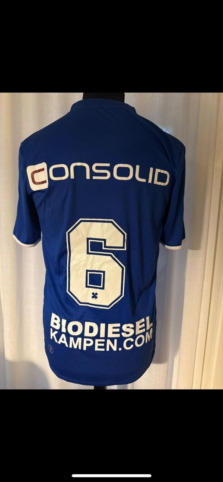 Matchworn mustafa saymak Pec zwolle, Verzamelen, Verzenden, Zo goed als nieuw, Overige binnenlandse clubs, Shirt