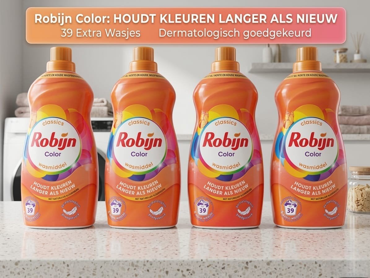 Robijn Klein & Krachtig Color Wasmiddel, Ophalen, Nieuw