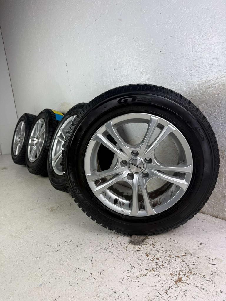 Ford Kuga C-Max Focus S-Max velgen 16" 5x108 winterset 9mm!, Niet ingevuld, Gebruikt, 16 inch, Banden en Velgen