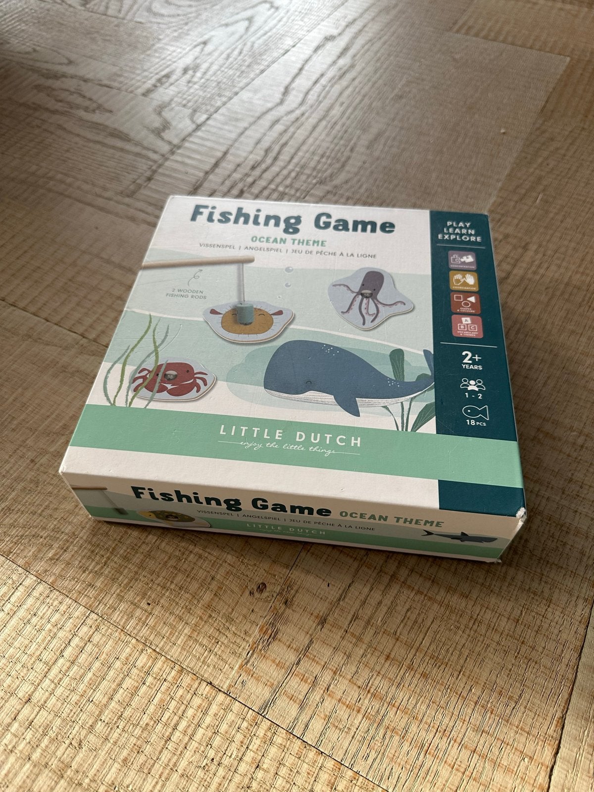Little Dutch Fishing Game - Vang de onderwaterdieren!, Ophalen of Verzenden, Gebruikt, Overige typen