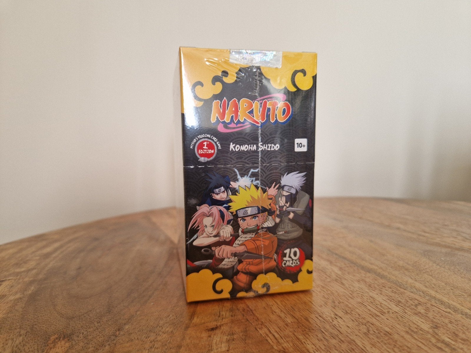 Naruto Mythos TCG Konoha Shido Boosterbox 1e Editie, Ophalen of Verzenden, Nieuw, Boosterbox