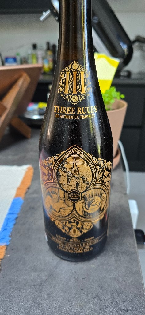 RARE Find: Three Rules of Authentic Trappist (75cl), Verzamelen, Biermerken, Ophalen, Nieuw, Flesje(s), Overige merken