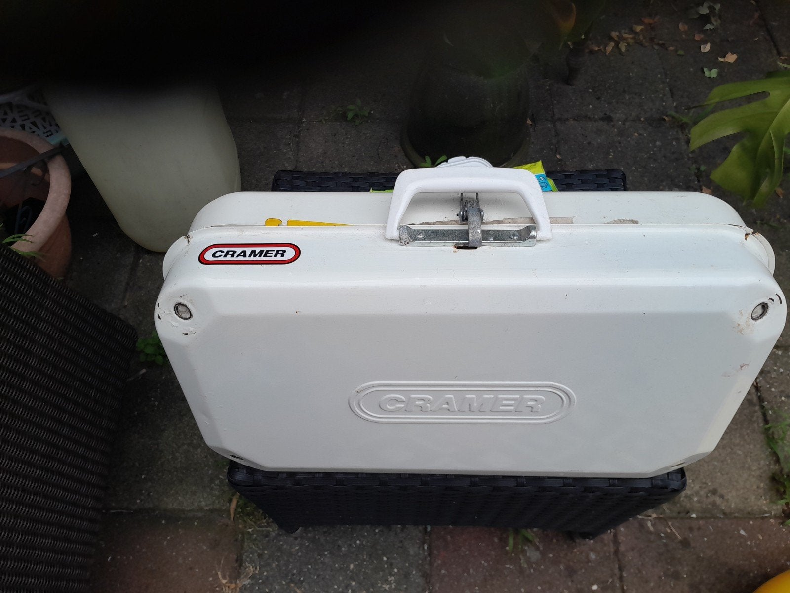 Cramer gasbarbecue met accessoires, Caravans en Kamperen, Kampeeraccessoires, Ophalen, Gebruikt
