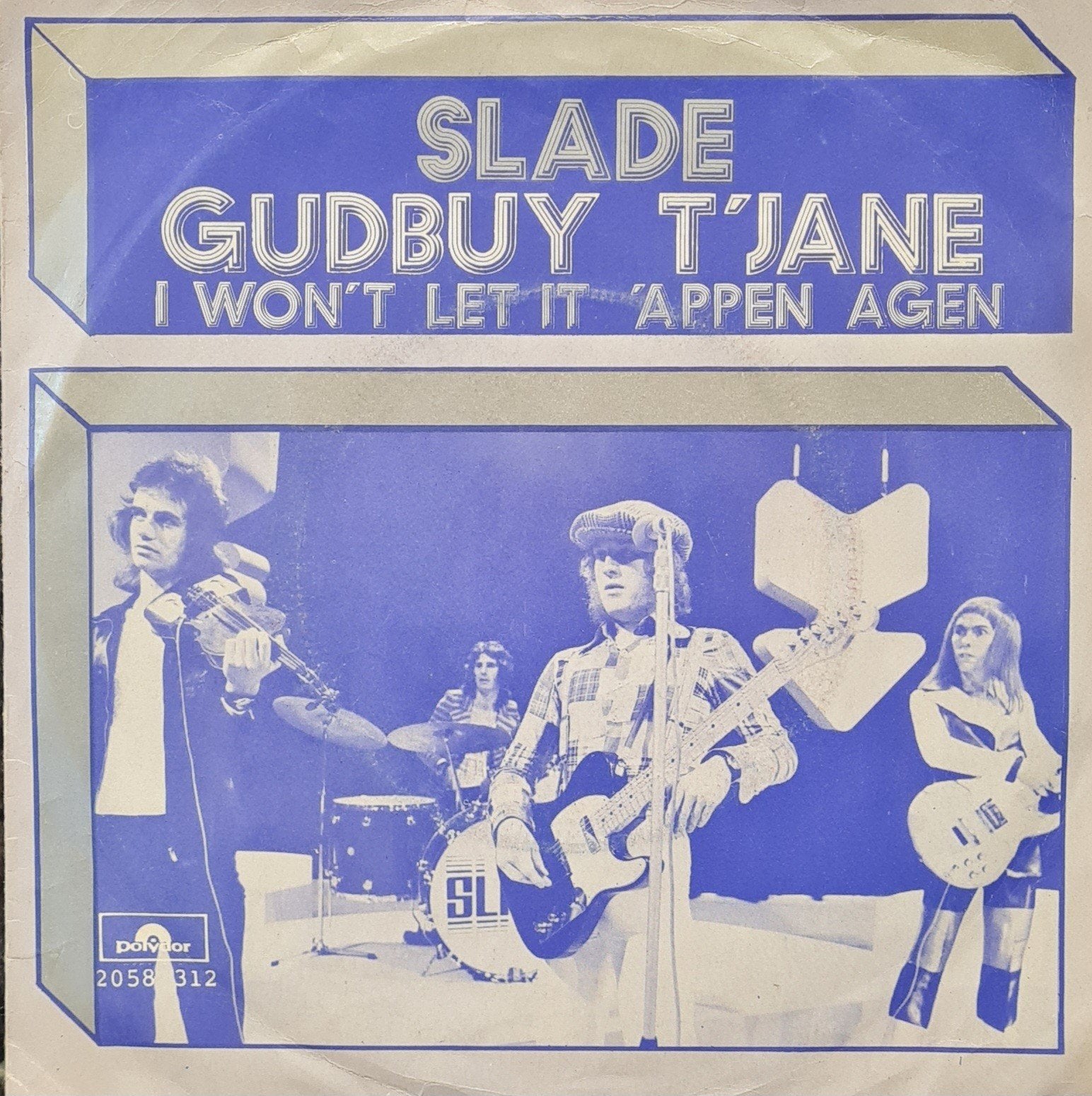 SLADE - GUDBUY T'JANE, Ophalen of Verzenden, Gebruikt, Pop