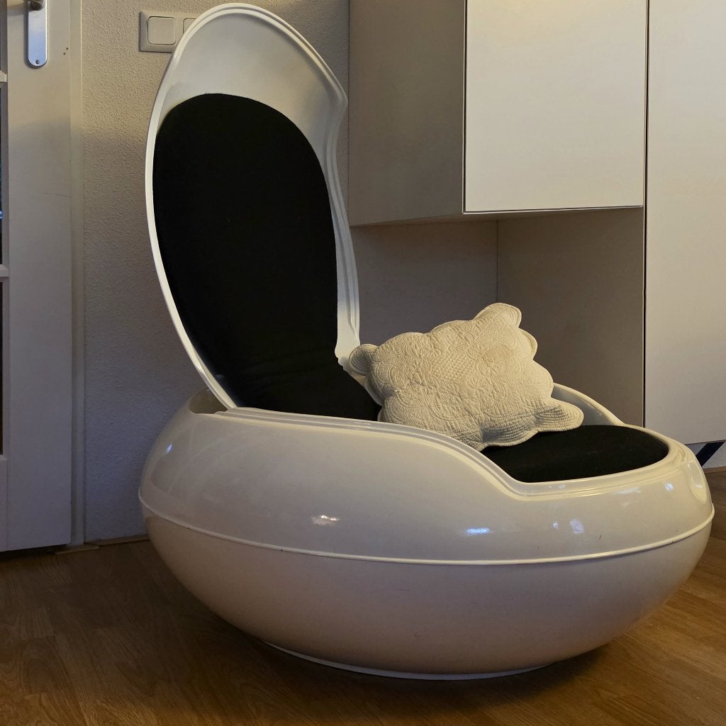 Garden Egg Chair | Tuin-ei-stoel, Ophalen, Gebruikt, Kunststof, Inklapbaar